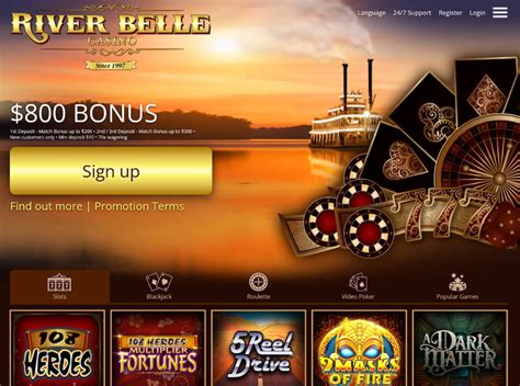 riverbelle casino en ligne Riverbelle has lots of pokies, progressive jackpots, and table games to play: whether you prefer classic games like Poker, Blackjack and Roulette or new 3D pokies, you’ll be satisfied there